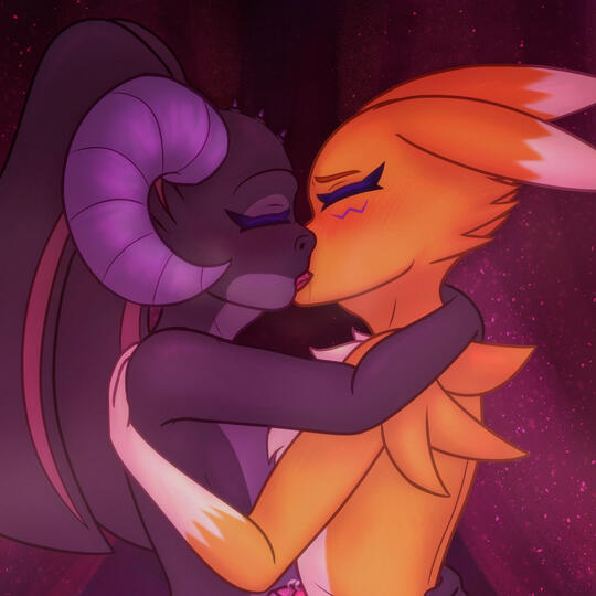 Calor x Renamon Femboys